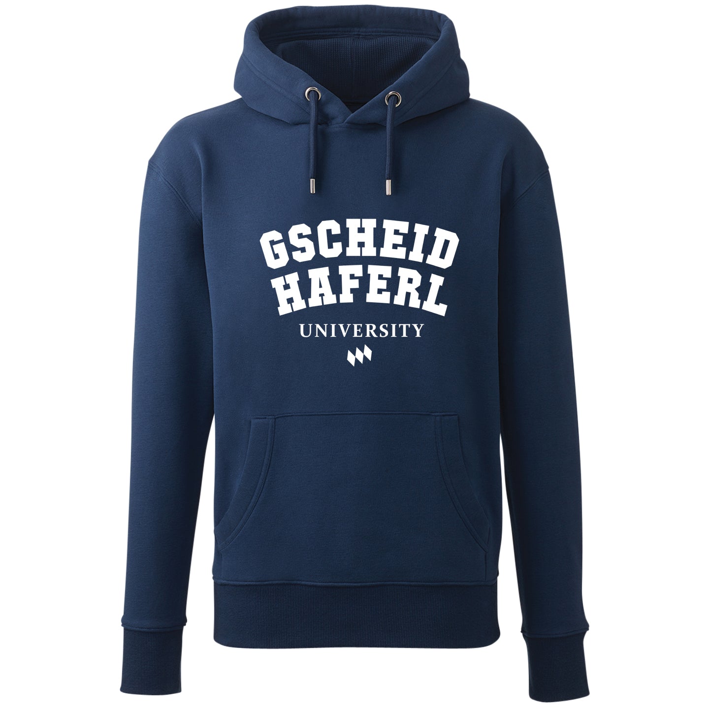 Hoodie "Gscheidhaferl University" - meinherzschlag.de