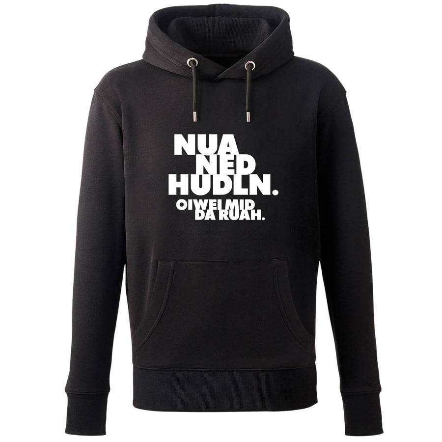 Hoodie "Nua ned hudln" - meinherzschlag.de