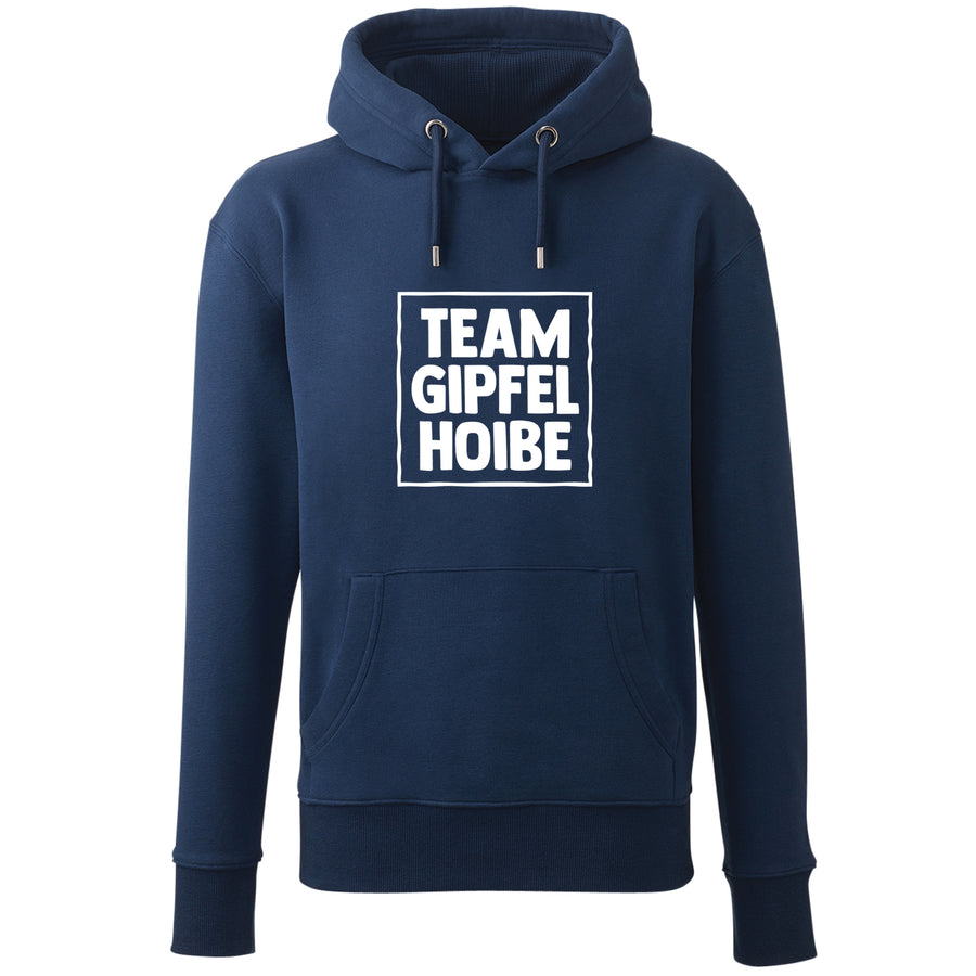 Hoodie "Team Gipfelhoibe" - meinherzschlag.de