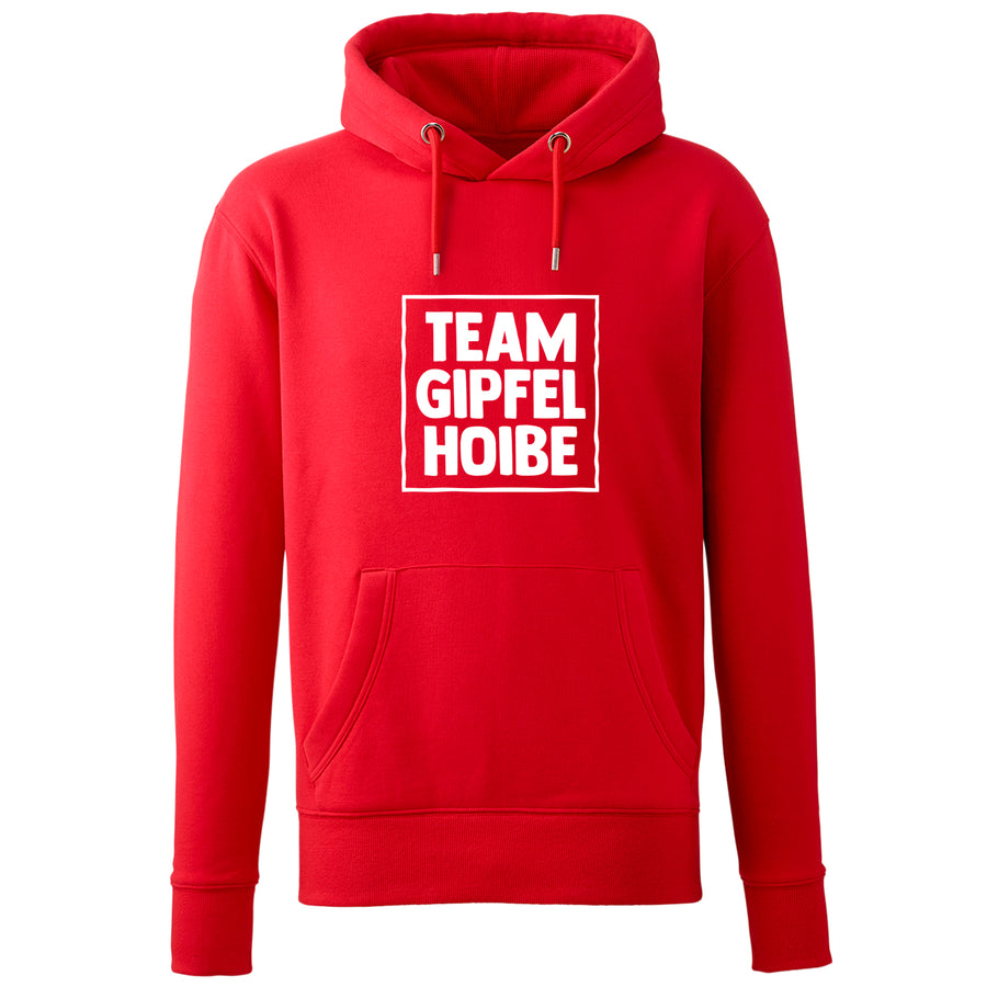 Hoodie "Team Gipfelhoibe" - meinherzschlag.de