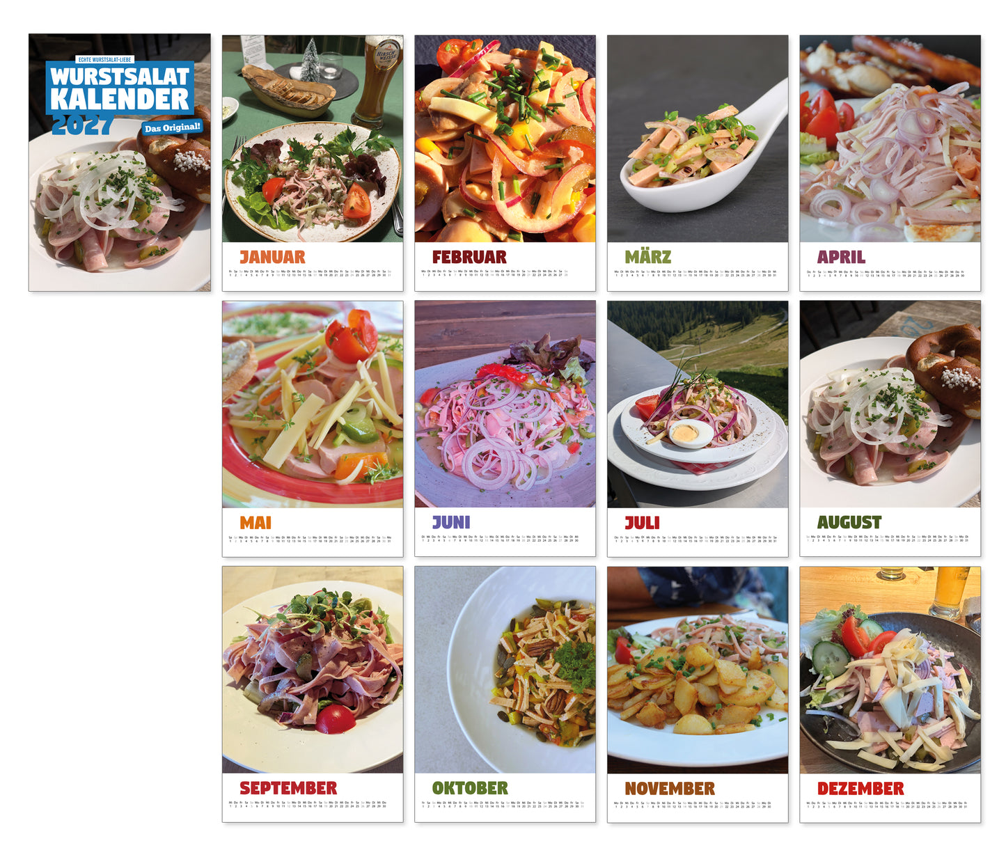 Der Wurstsalat-Kalender 2027