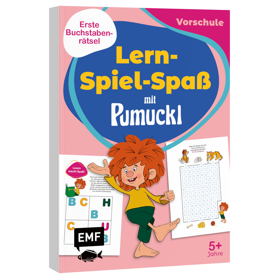 Lern-Spiel-Spaß mit Pumuckl: Buchstabenrätsel von meinherzschlag – Produktbild 1 von 4.