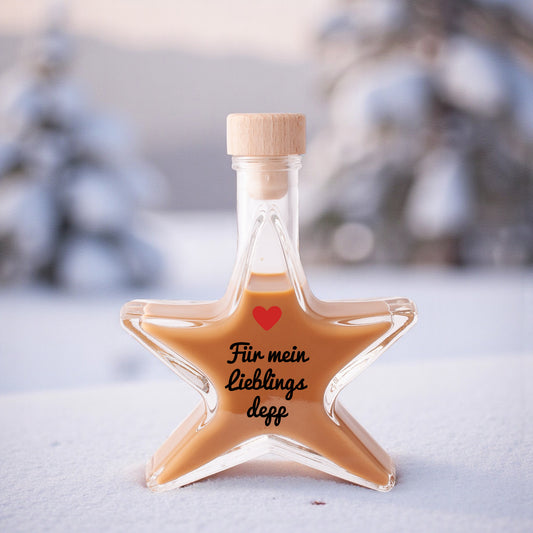 Weihnachtslikör "Lieblingsdepp" - meinherzschlag.de