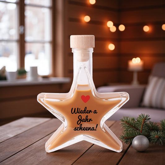 Weihnachtslikör "Wieder a Jahr scheena!" - meinherzschlag.de