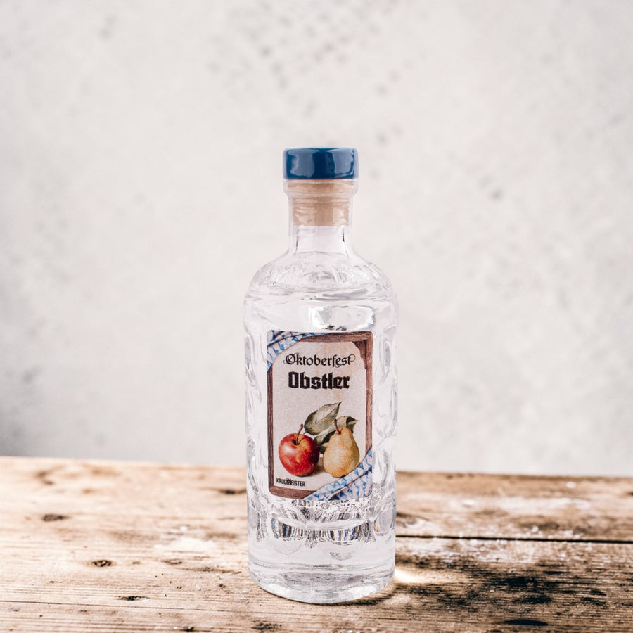 Maßkrug-Schnapserl "Obstler"