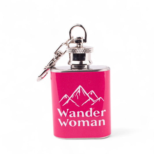 Mini - Flachmann "Wander Woman" - meinherzschlag.de