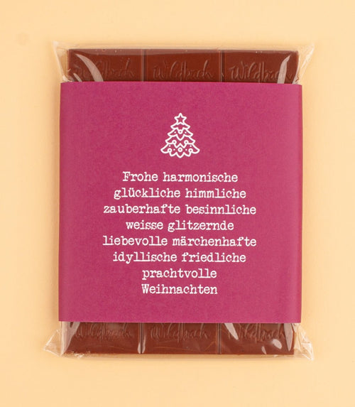 Schokolade "Himmlische Weihnachten" - meinherzschlag.de