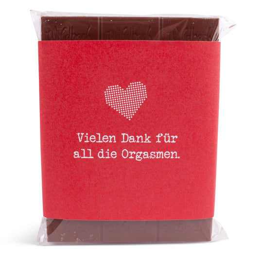Schokolade "Orgasmen" - meinherzschlag.de