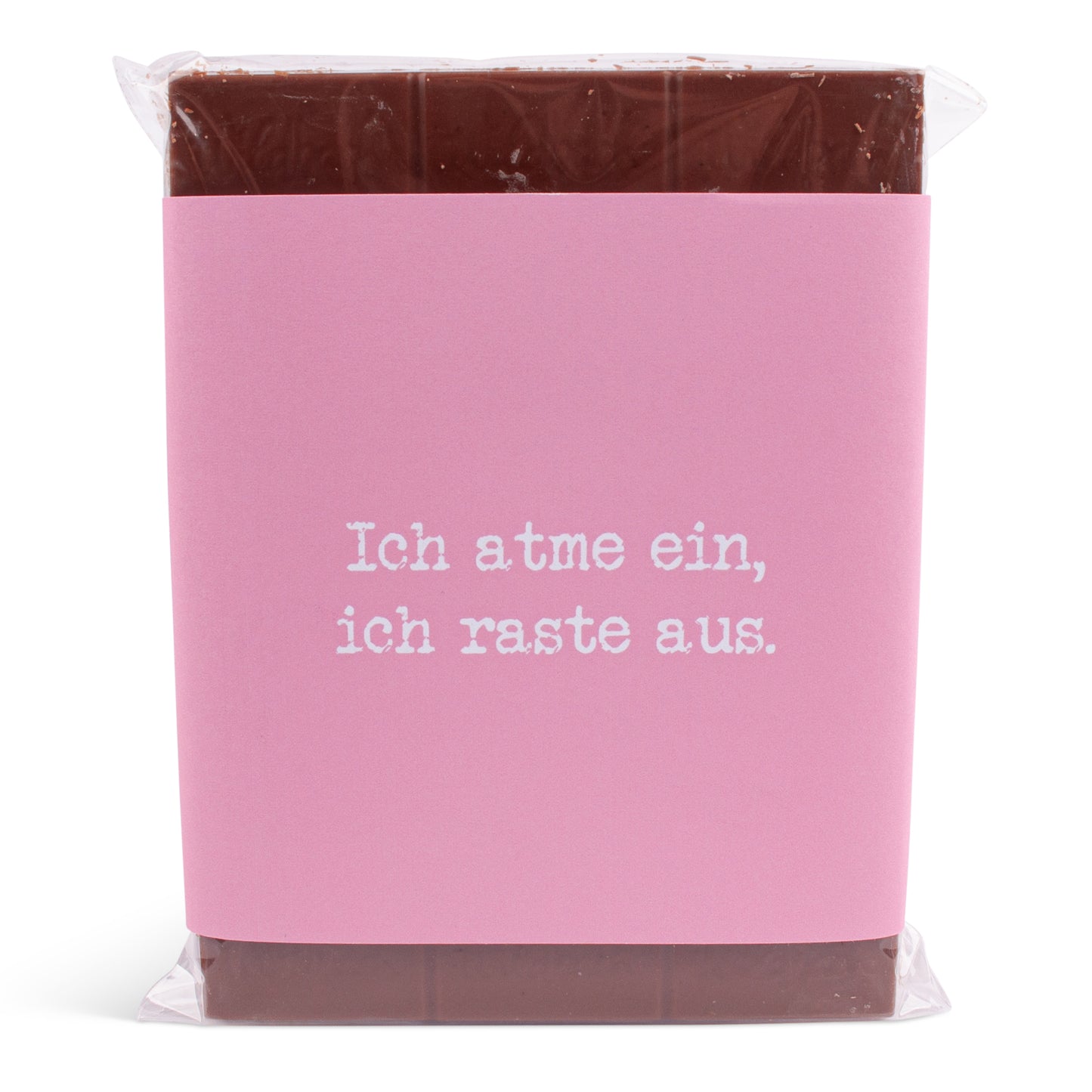 Schokolade "Ich atme ein, ich raste aus!" - meinherzschlag.de