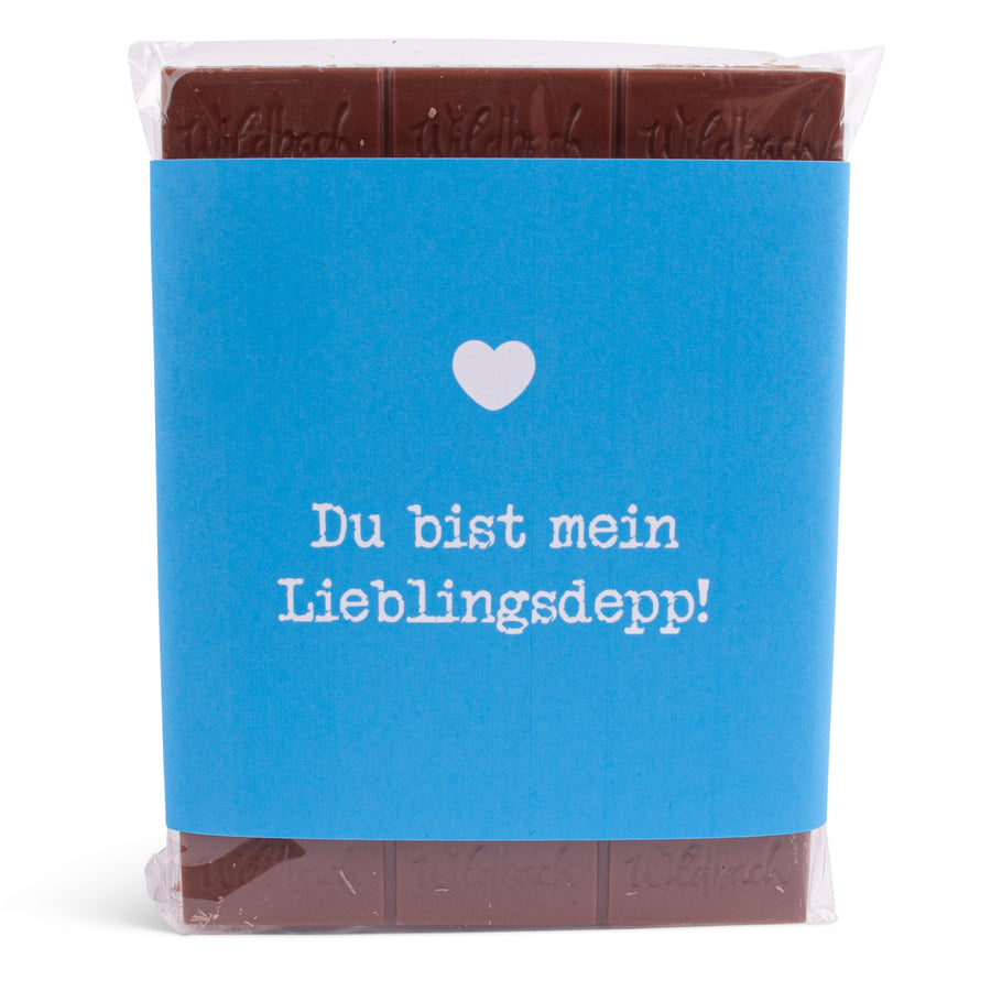 Schokolade "Lieblingsdepp" - meinherzschlag.de