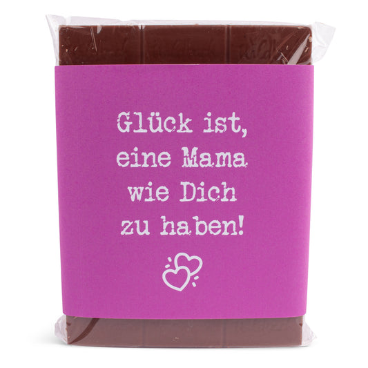 Schokolade "Eine Mama wie Dich zu haben!" - meinherzschlag.de