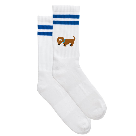 Sportsocken "Dackel" - meinherzschlag.de