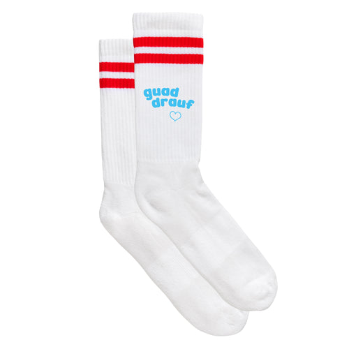 Sportsocken "Guad drauf!" - meinherzschlag.de