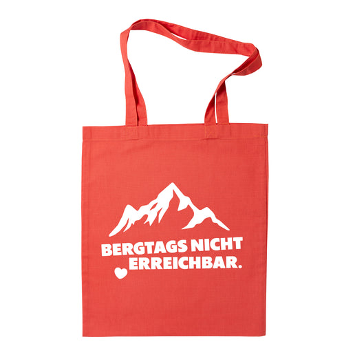 Tasche "Bergtags nicht erreichbar" - meinherzschlag.de