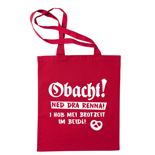 Tasche "Ned dra renna!" - meinherzschlag.de
