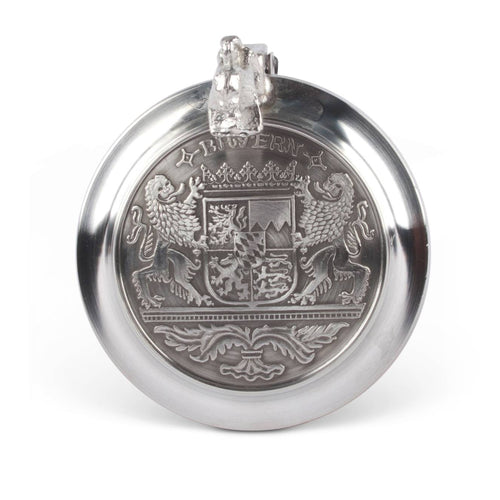 Weißbierglas Zinndeckel - meinherzschlag.de