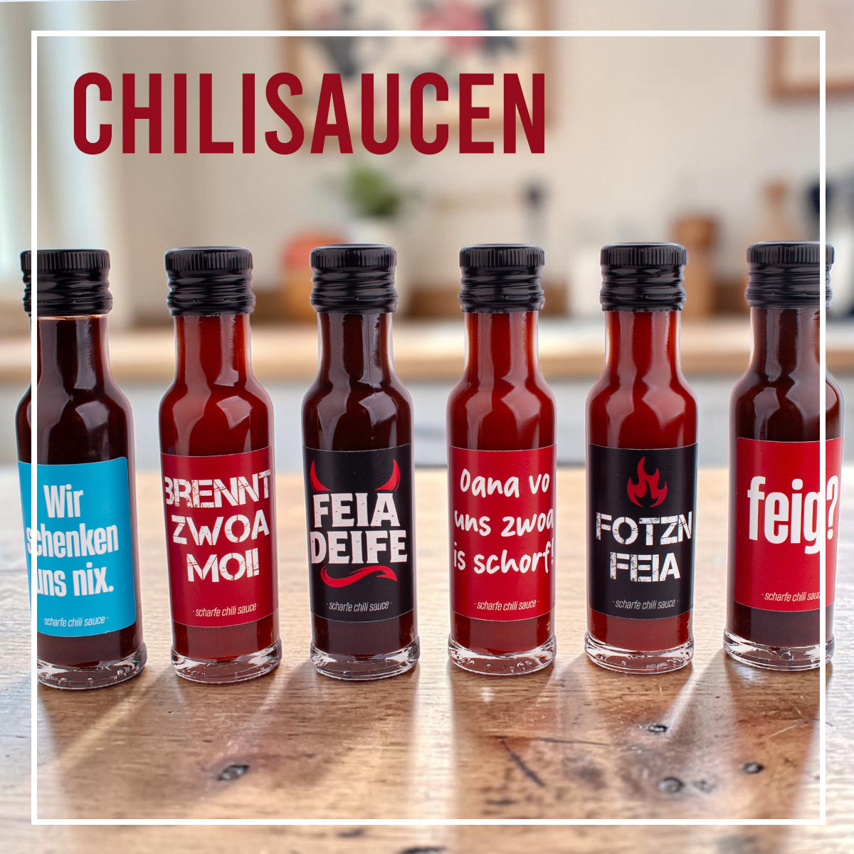 Chilisaucen