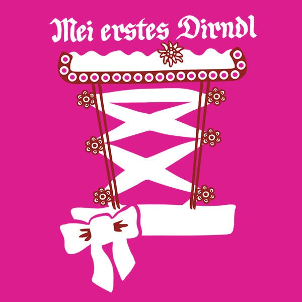 Kindermotiv: Mei erstes Dirndl - meinherzschlag.de