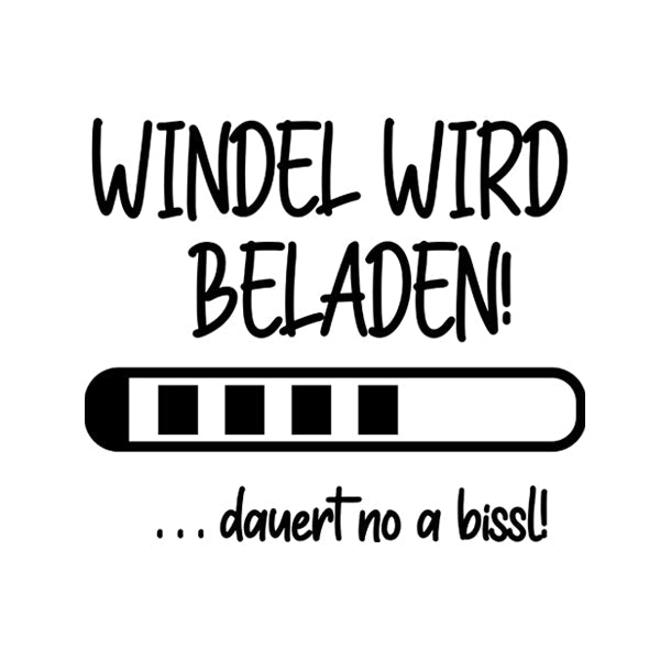Kindermotiv: Windel wird beladen! - meinherzschlag.de