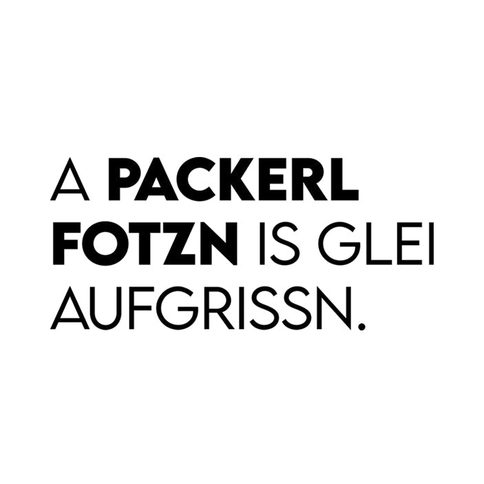 Motiv: A Packerl - meinherzschlag.de