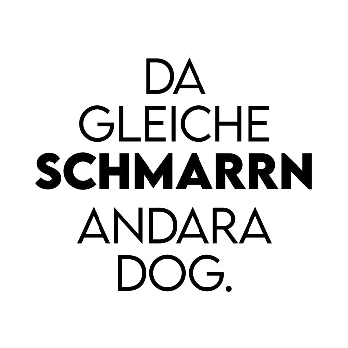 Motiv: Da gleiche Schmarrn! - meinherzschlag.de