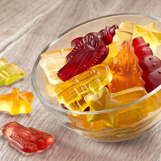 Fruchtgummi - Mix "Frohe Weihnachten" - meinherzschlag.de