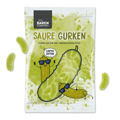 Fruchtgummi "Saure Gurken"