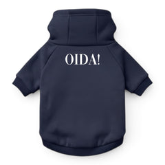 Hunde-Hoodie "Oida!"