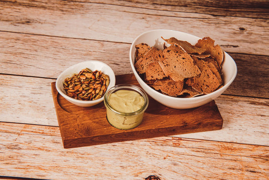 Bayrische Brotchips "Roggenvollkorn" - meinherzschlag.de