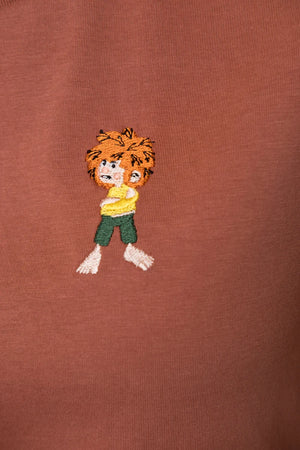 Damen-Shirt "Pumuckl" von meinherzschlag – Produktbild 2 von 4.