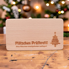Schneidebrett "Plätzchen Prüfbrettl"