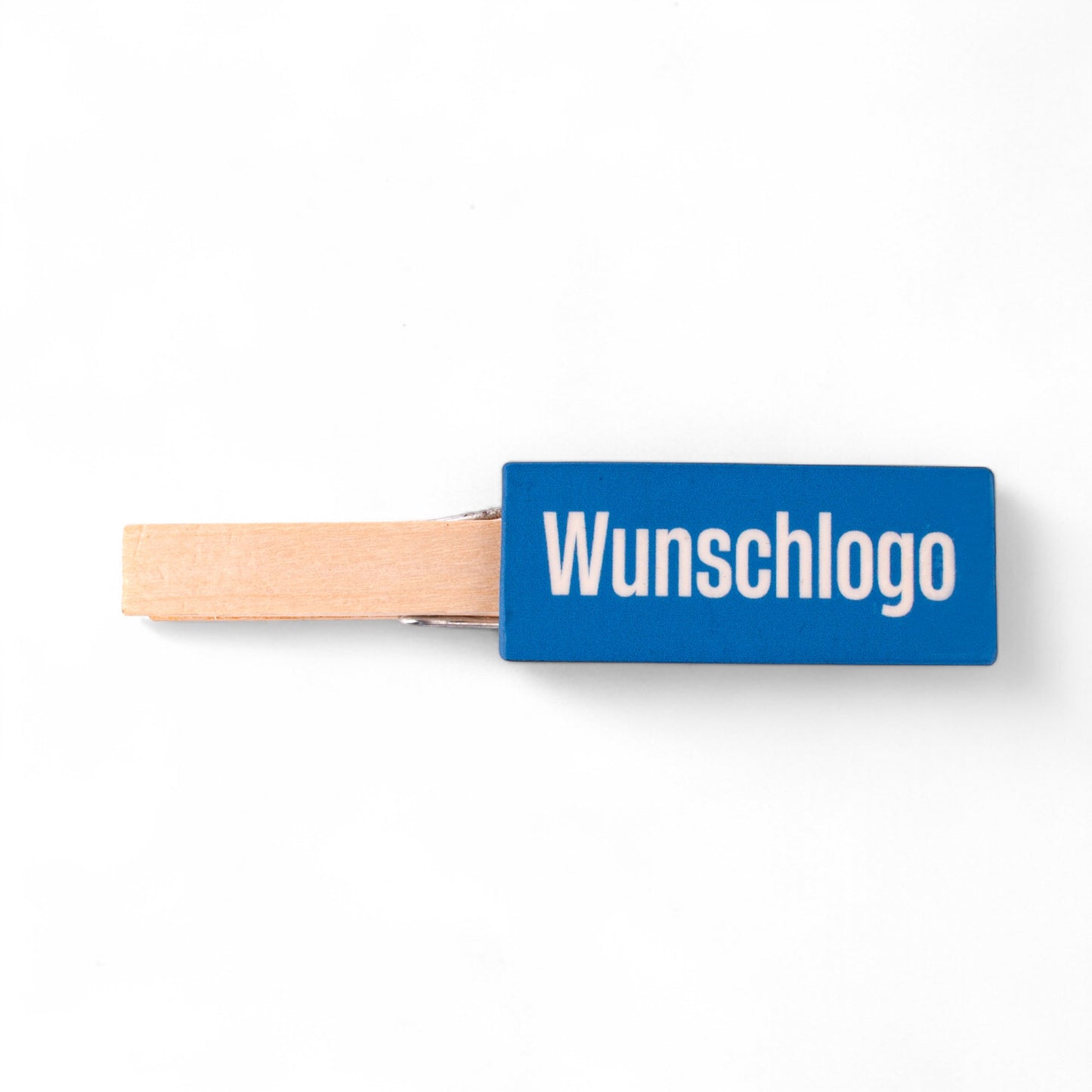 Glupperl/Wäscheklammer "Farbig" mit Logo + Gravur - meinherzschlag.de