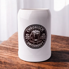 Bierkrug "Unterhopft"