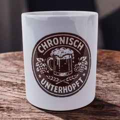 Tasse "Unterhopft"