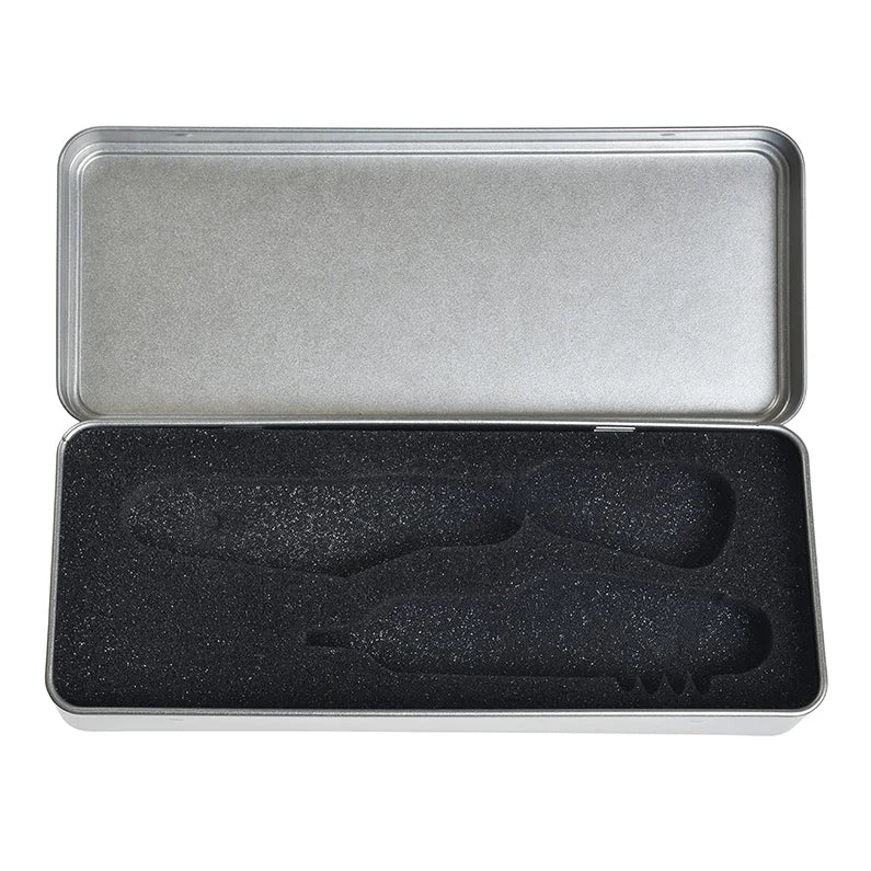 Geschenkbox für Outdoor Brotzeit - Besteck - meinherzschlag.de