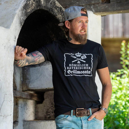 Herren - Shirt "Grillmoasta" - meinherzschlag.de