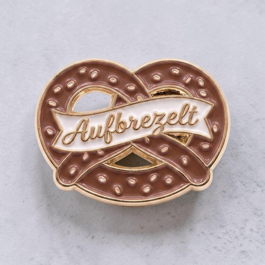 Ansteck-Pin "Afbrezelt!"