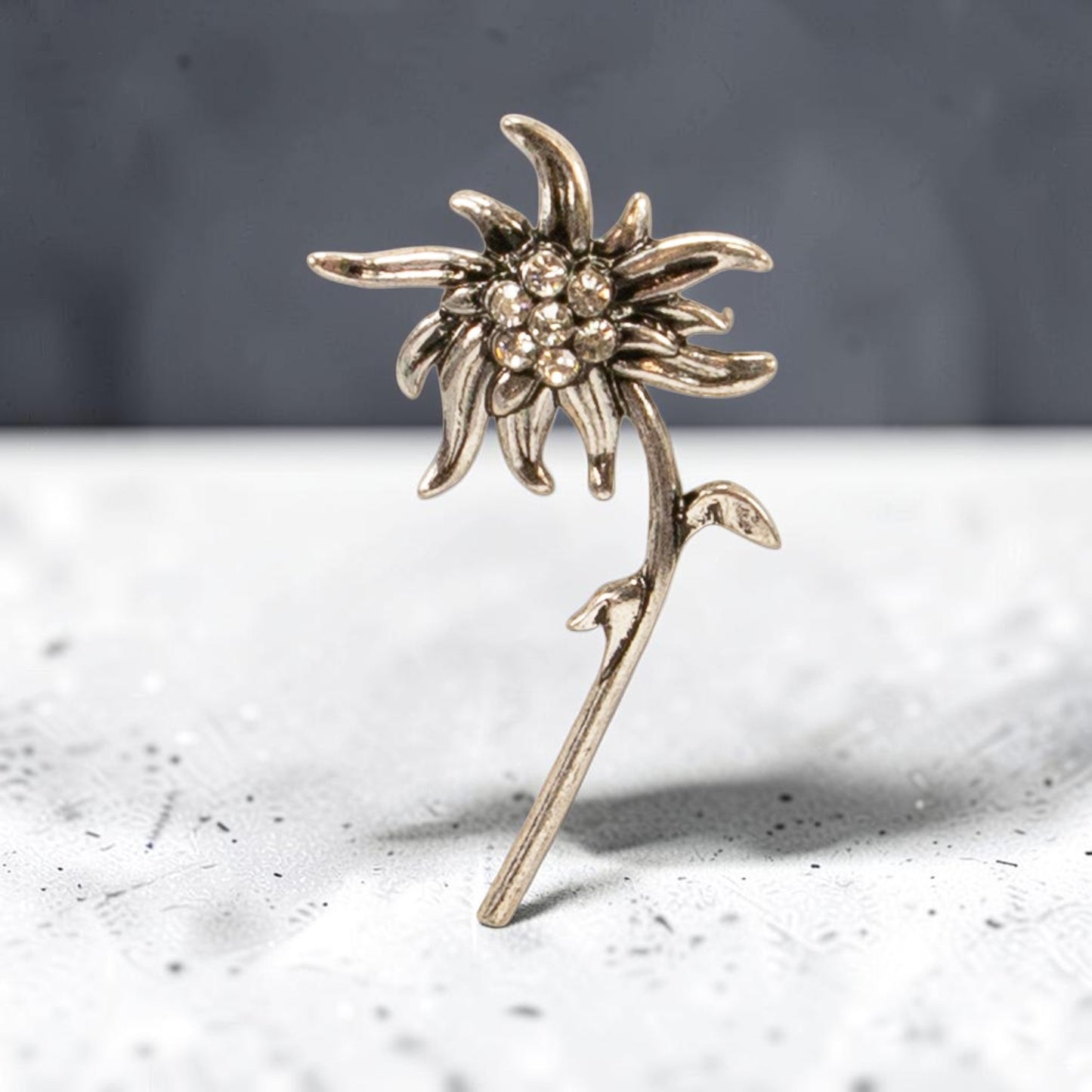 Ansteck-Pin "Edelweiß-Blume"