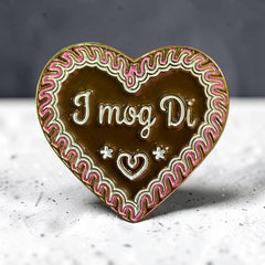 Ansteck-Pin "I mog Di"