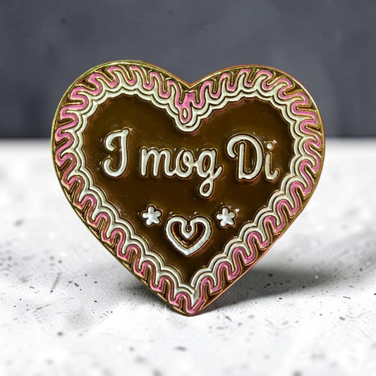 Ansteck-Pin "I mog Di"