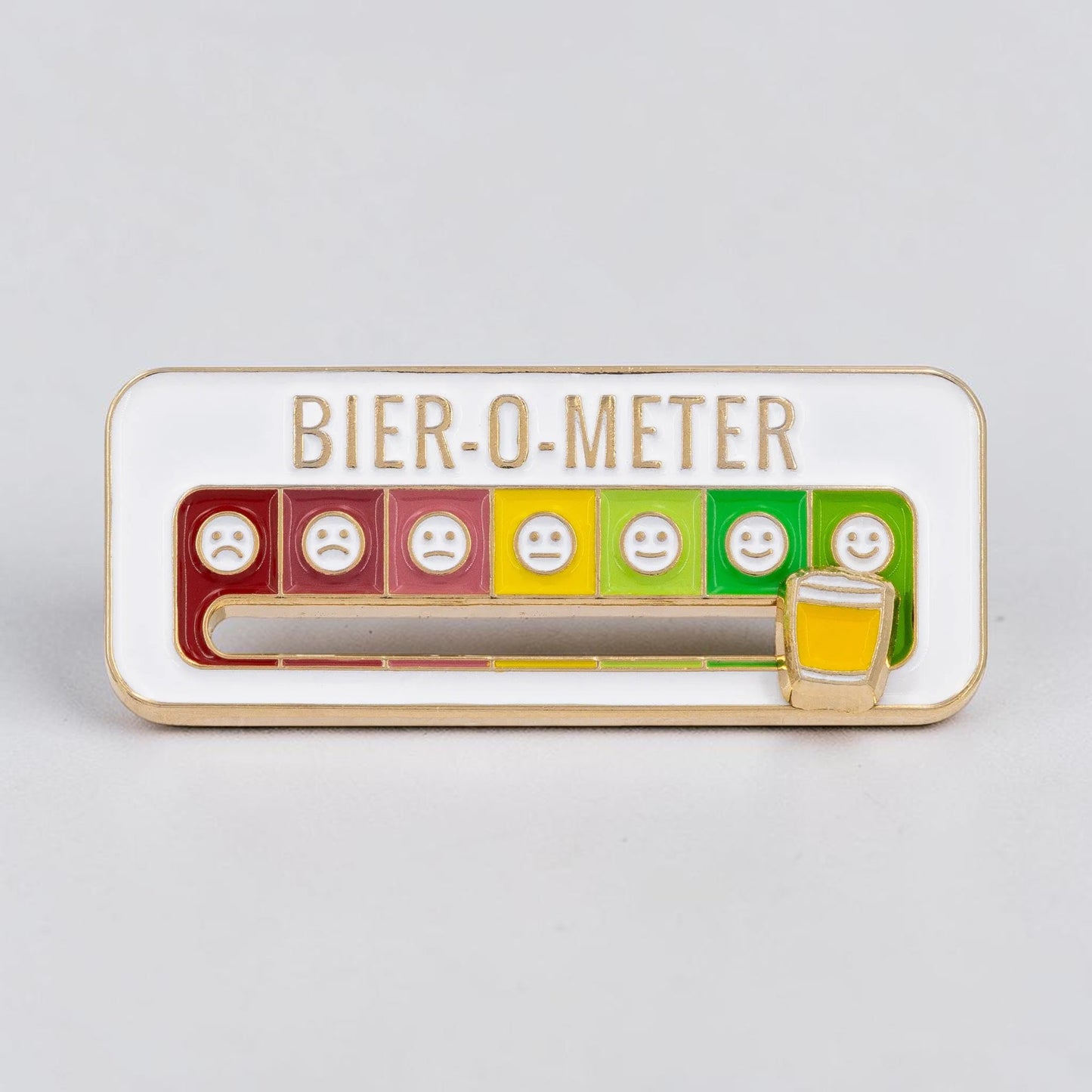 Anstecker "Bier-O-Meter"