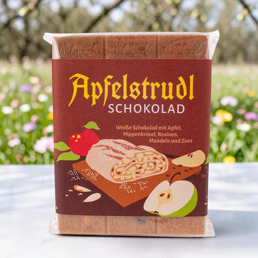 Apfelstrudl Schokolad
