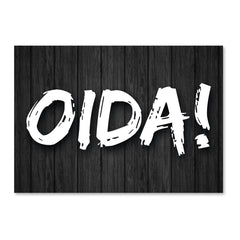 Aufkleber "OIDA!"