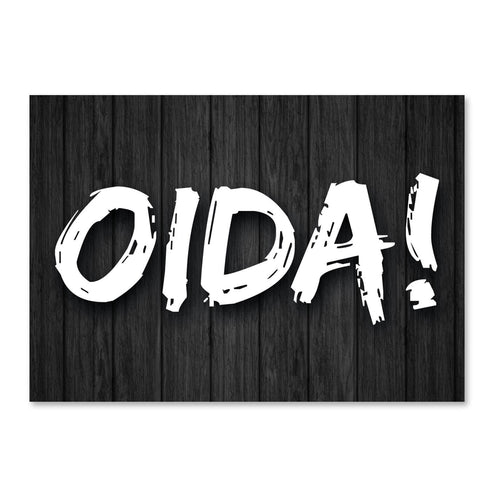 Aufkleber "OIDA!" - meinherzschlag.de