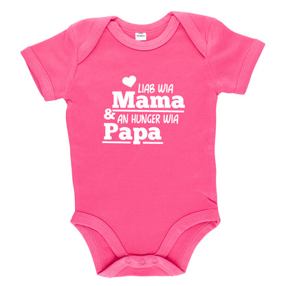 Baby Body "An Hunger wia Papa!" - meinherzschlag.de
