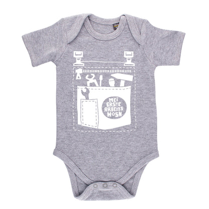 Baby Body "Mei erste Arbeitshosn" - meinherzschlag.de