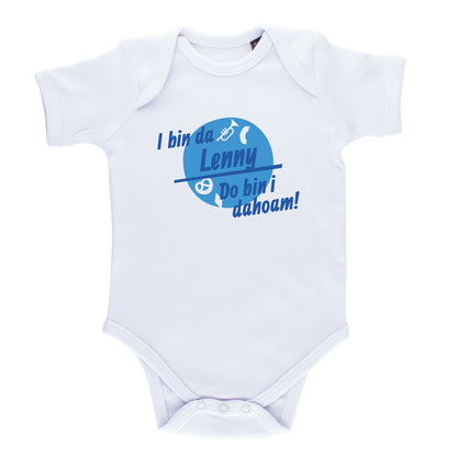 Baby Body "Do bin i dahoam" mit Wunschname - meinherzschlag.de