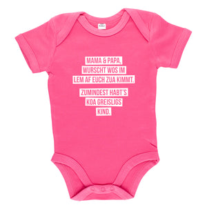 Baby Body "Koa greisligs Kind" - meinherzschlag.de