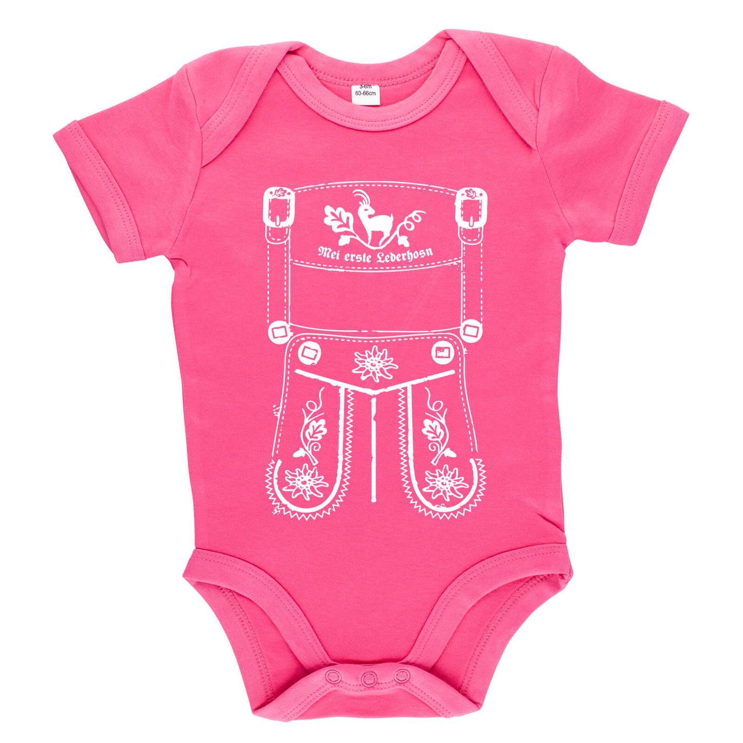 Baby Body Lederhose "Mei erste Lederhosn" - meinherzschlag.de