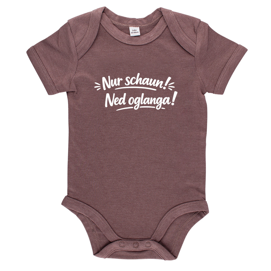 Baby Body "Nur schaun! Ned oglanga!"